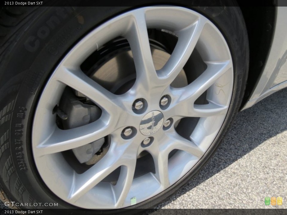 2013 Dodge Dart SXT Wheel and Tire Photo #70481438