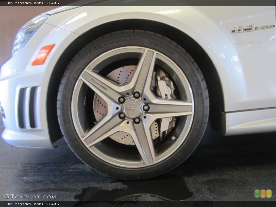 2009 Mercedes-Benz C 63 AMG Wheel and Tire Photo #70488782