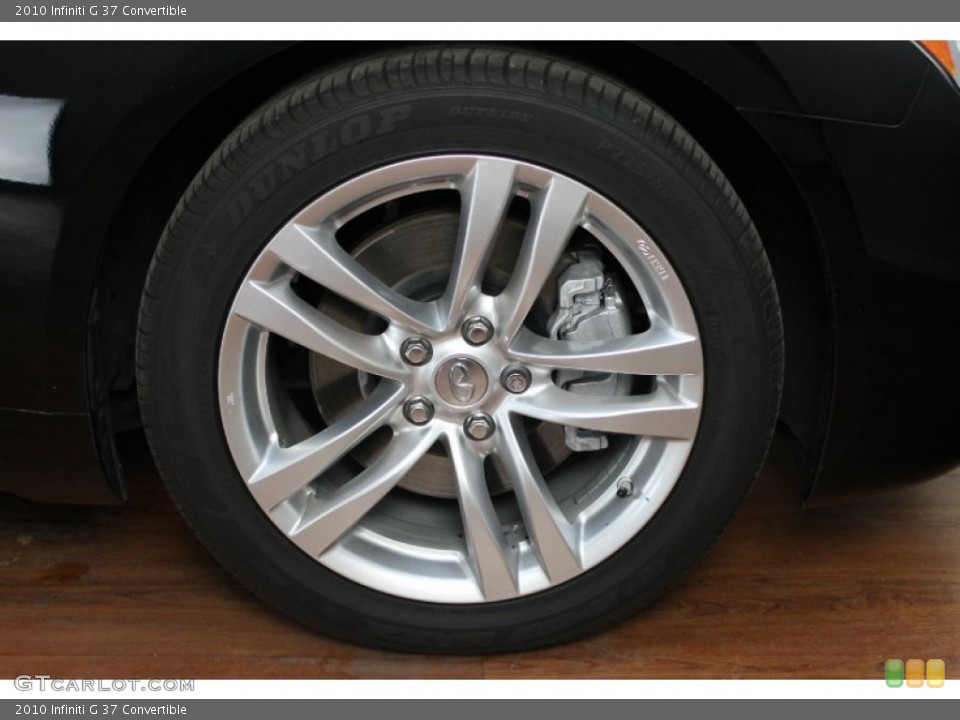 2010 Infiniti G 37 Convertible Wheel and Tire Photo #70489193