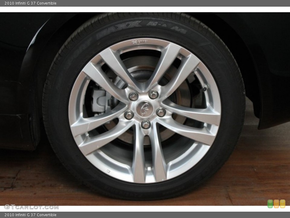 2010 Infiniti G 37 Convertible Wheel and Tire Photo #70489202