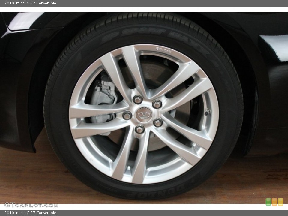 2010 Infiniti G 37 Convertible Wheel and Tire Photo #70489211