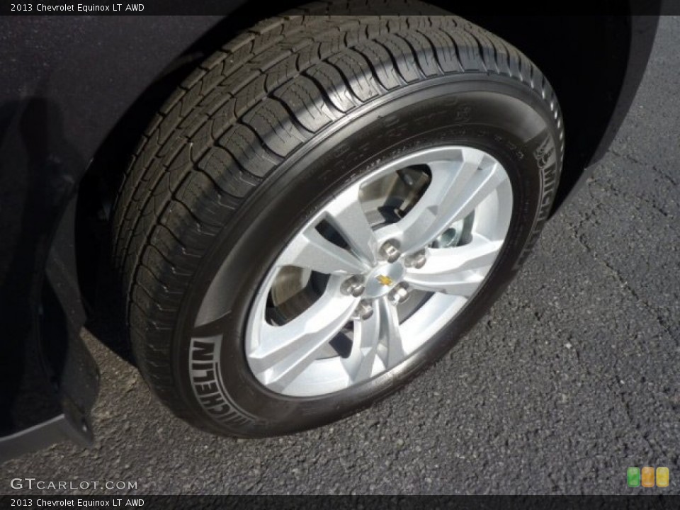 2013 Chevrolet Equinox LT AWD Wheel and Tire Photo #70490579