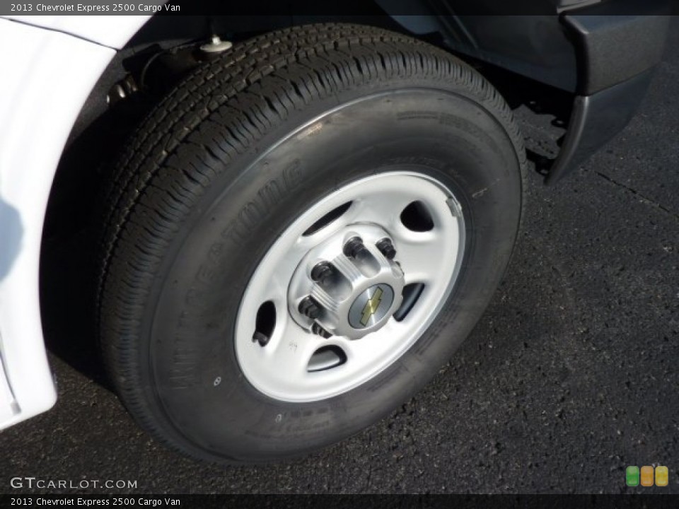2013 Chevrolet Express 2500 Cargo Van Wheel and Tire Photo #70490744