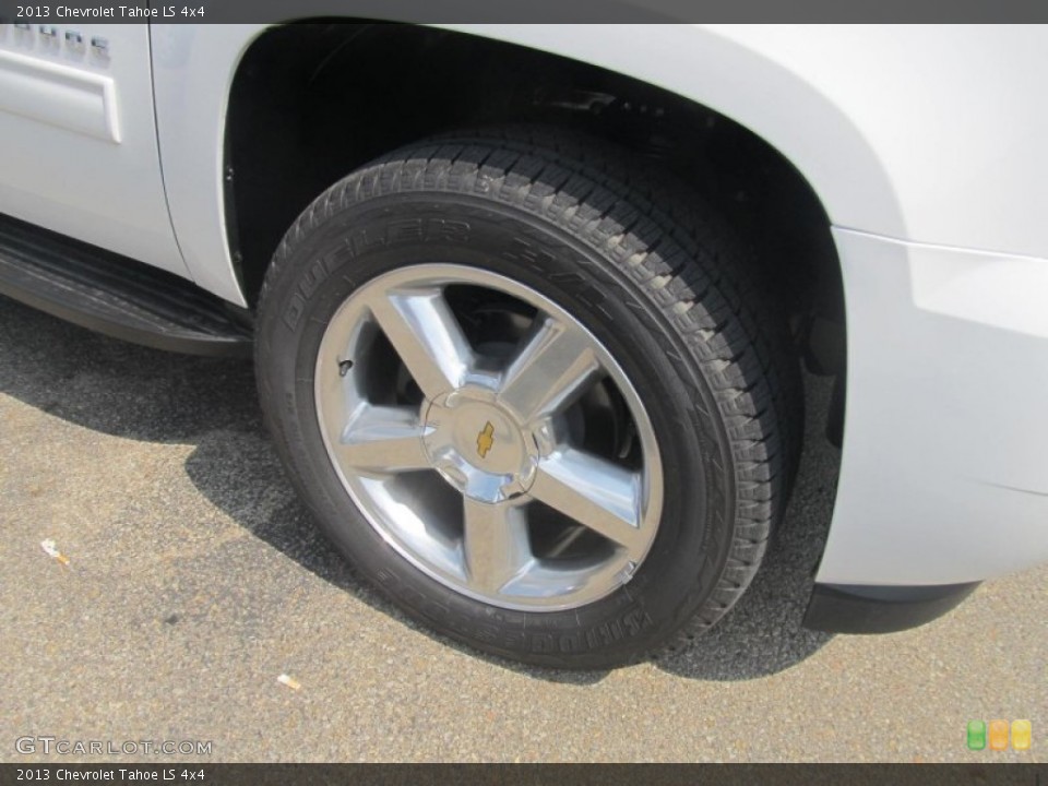 2013 Chevrolet Tahoe LS 4x4 Wheel and Tire Photo #70493429
