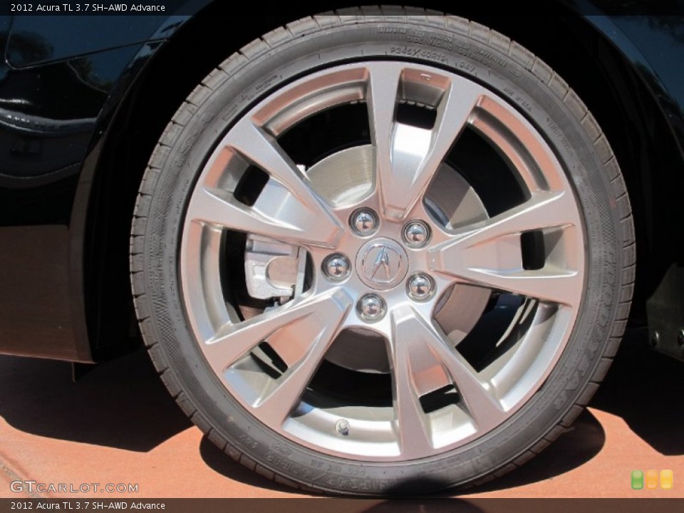 2012 Acura TL 3.7 SH-AWD Advance Wheel and Tire Photo #70496780