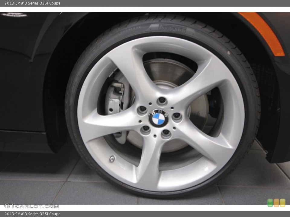 2013 BMW 3 Series 335i Coupe Wheel and Tire Photo #70498034