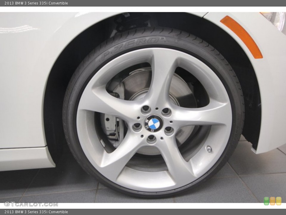 2013 BMW 3 Series 335i Convertible Wheel and Tire Photo #70498271