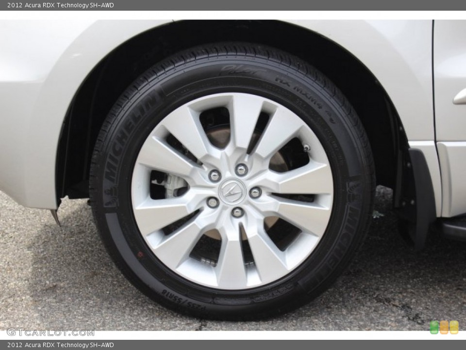 2012 Acura RDX Technology SH-AWD Wheel and Tire Photo #70498970