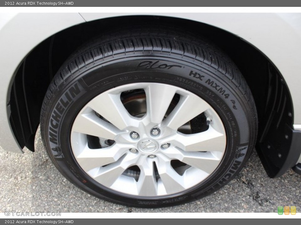 2012 Acura RDX Technology SH-AWD Wheel and Tire Photo #70498976