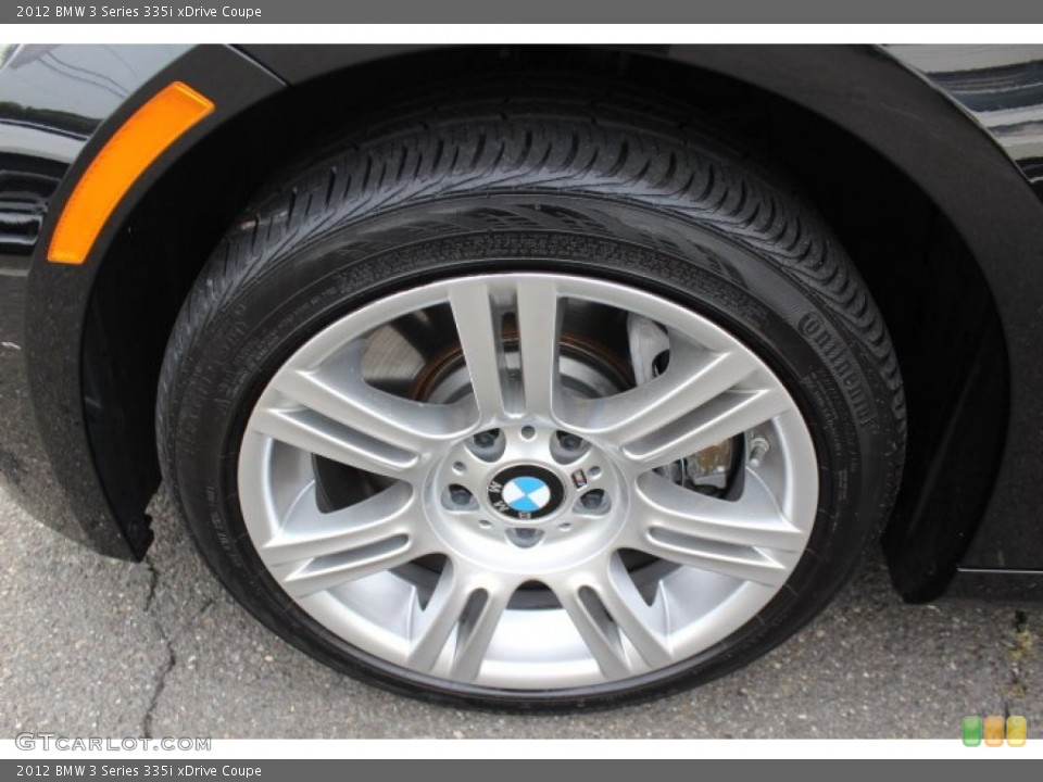 2012 BMW 3 Series 335i xDrive Coupe Wheel and Tire Photo #70502420