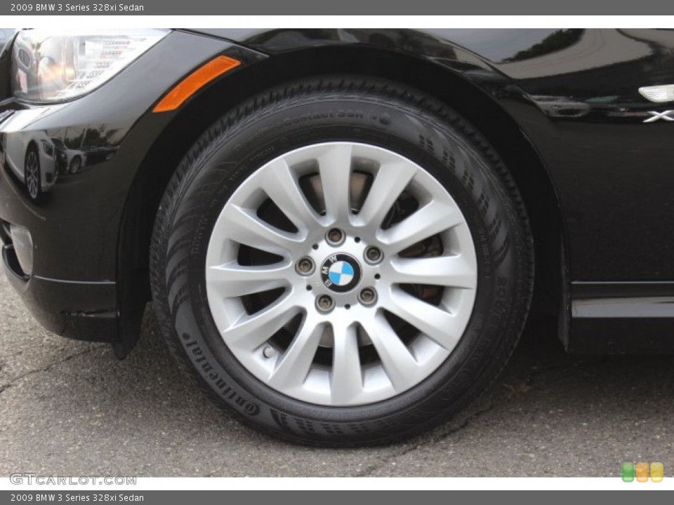 2009 BMW 3 Series 328xi Sedan Wheel and Tire Photo #70503278