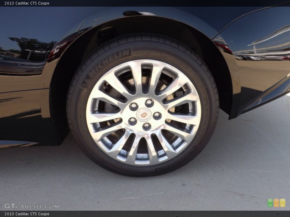 2013 Cadillac CTS Coupe Wheel and Tire Photo #70504109