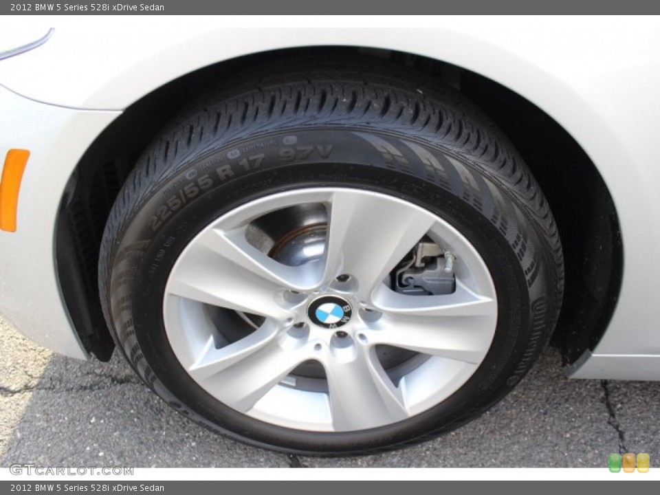 2012 BMW 5 Series 528i xDrive Sedan Wheel and Tire Photo #70505009
