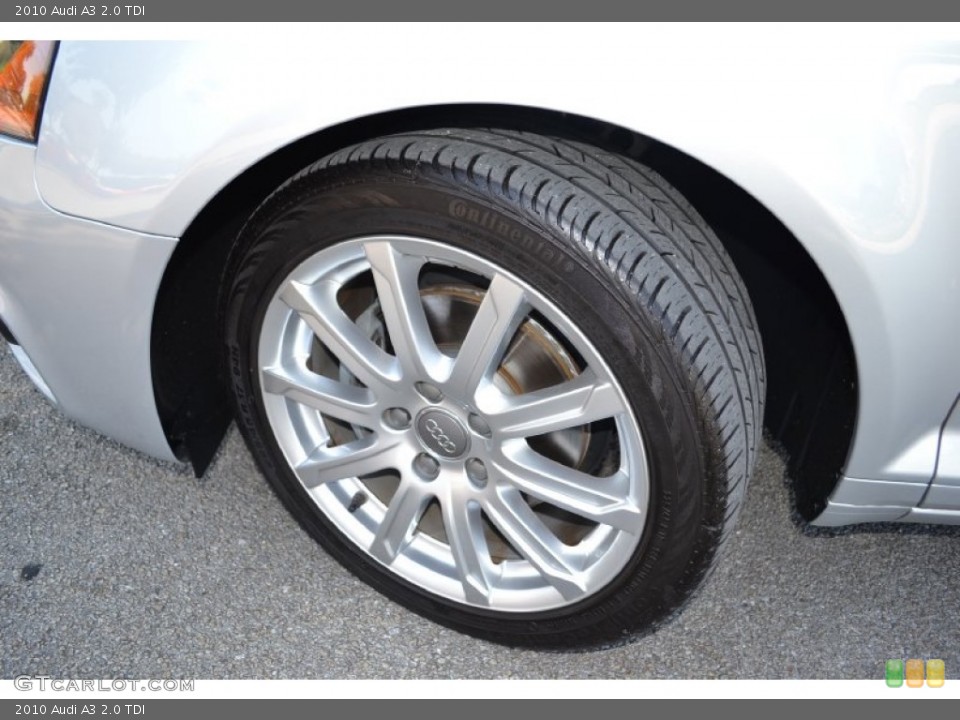 2010 Audi A3 2.0 TDI Wheel and Tire Photo #70506398