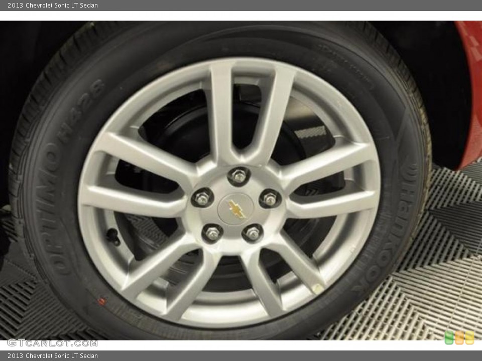 2013 Chevrolet Sonic LT Sedan Wheel and Tire Photo #70507817