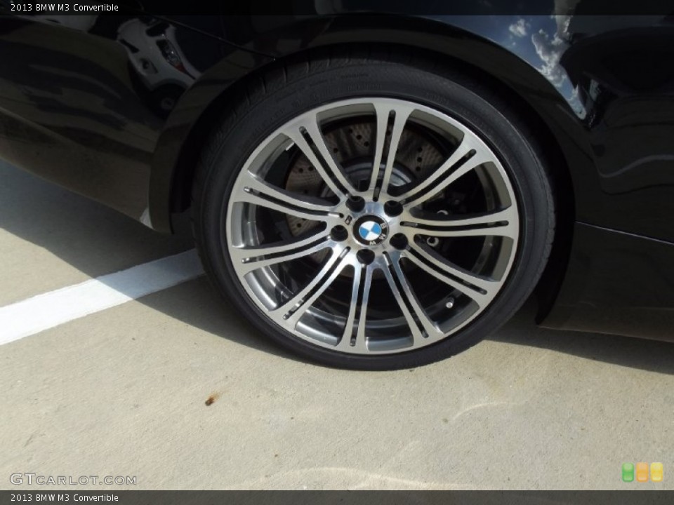 2013 BMW M3 Convertible Wheel and Tire Photo #70508375
