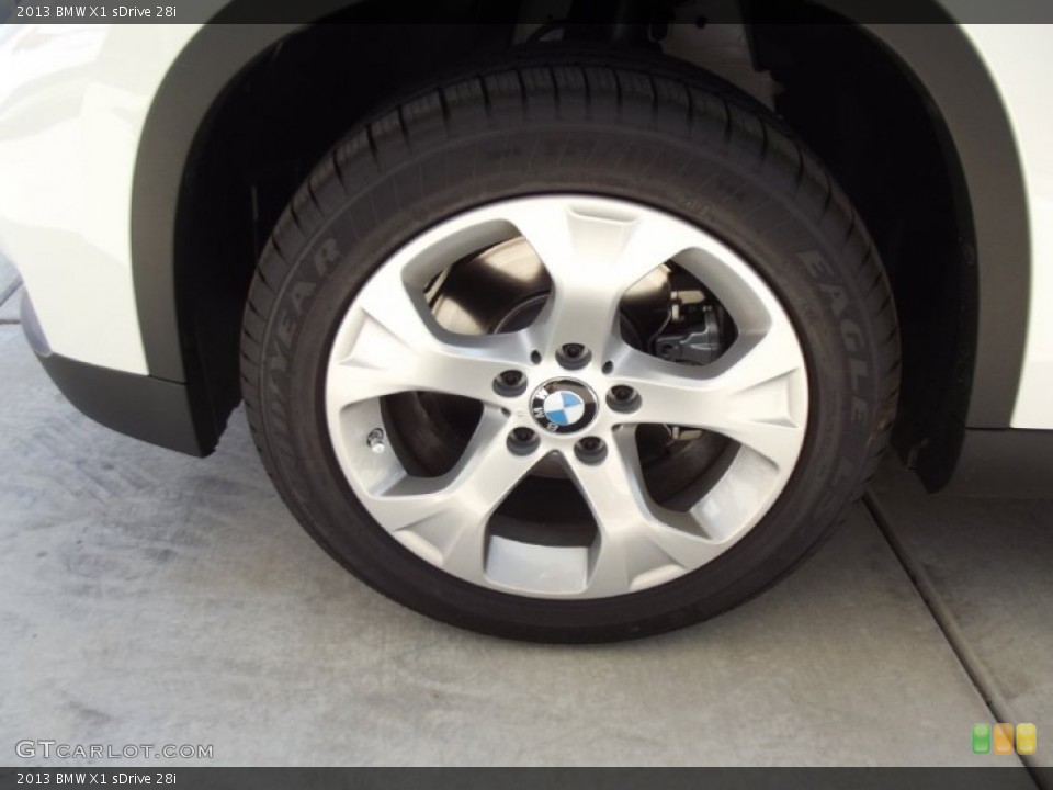 2013 BMW X1 sDrive 28i Wheel and Tire Photo #70508477