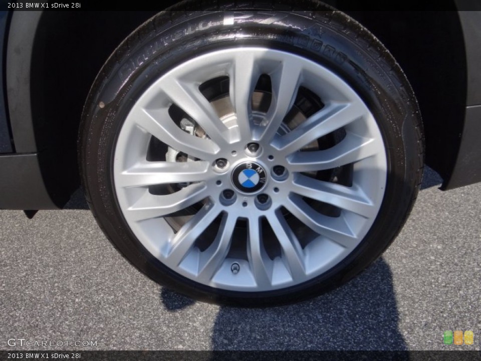 2013 BMW X1 sDrive 28i Wheel and Tire Photo #70512258