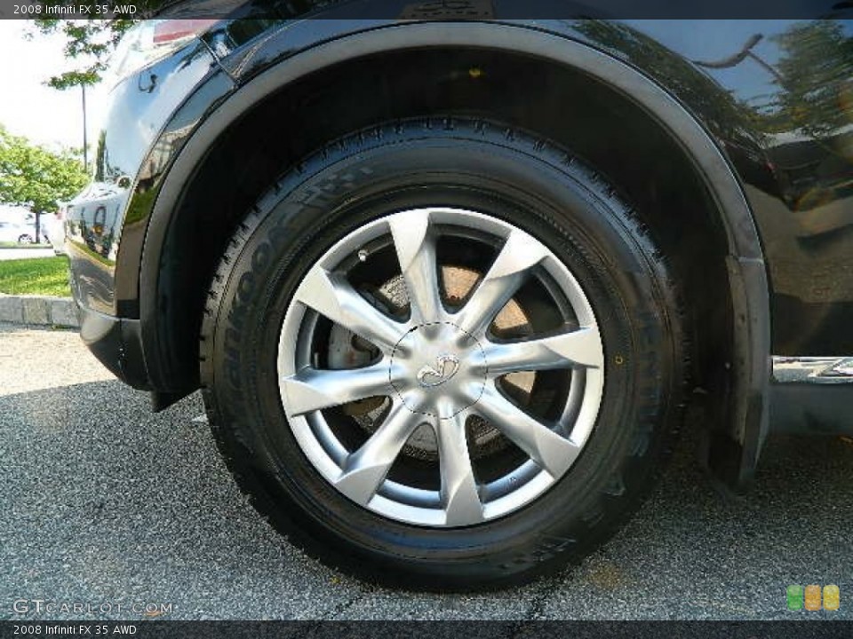 2008 Infiniti FX 35 AWD Wheel and Tire Photo #70512423