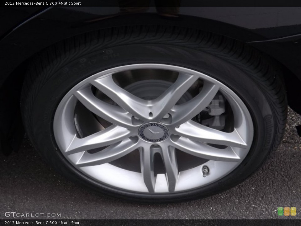 2013 Mercedes-Benz C 300 4Matic Sport Wheel and Tire Photo #70513530