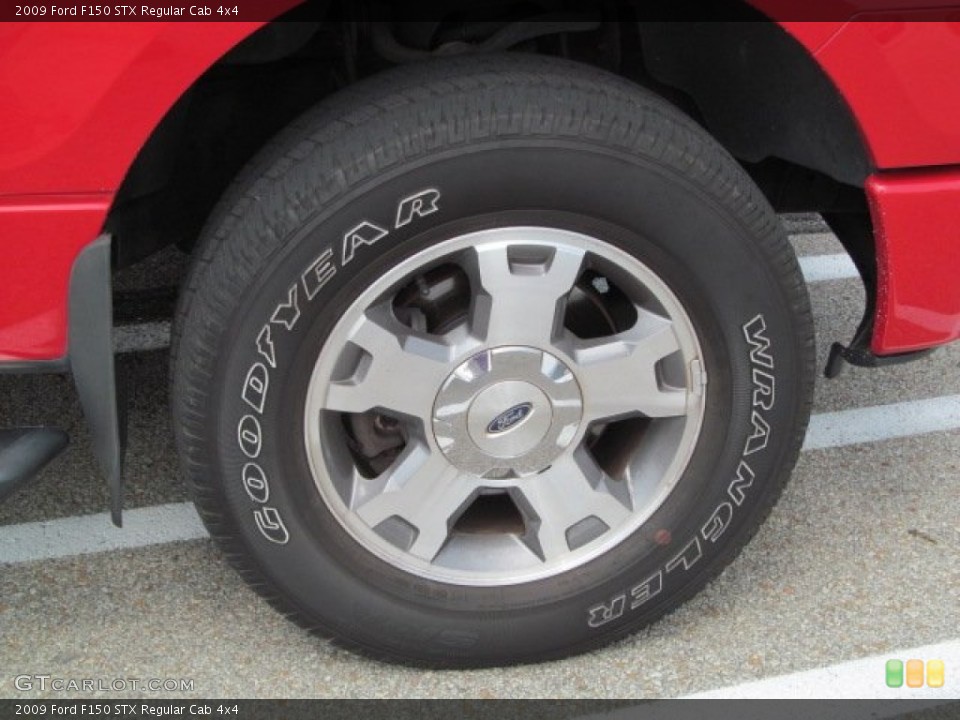 2009 Ford F150 STX Regular Cab 4x4 Wheel and Tire Photo #70525281