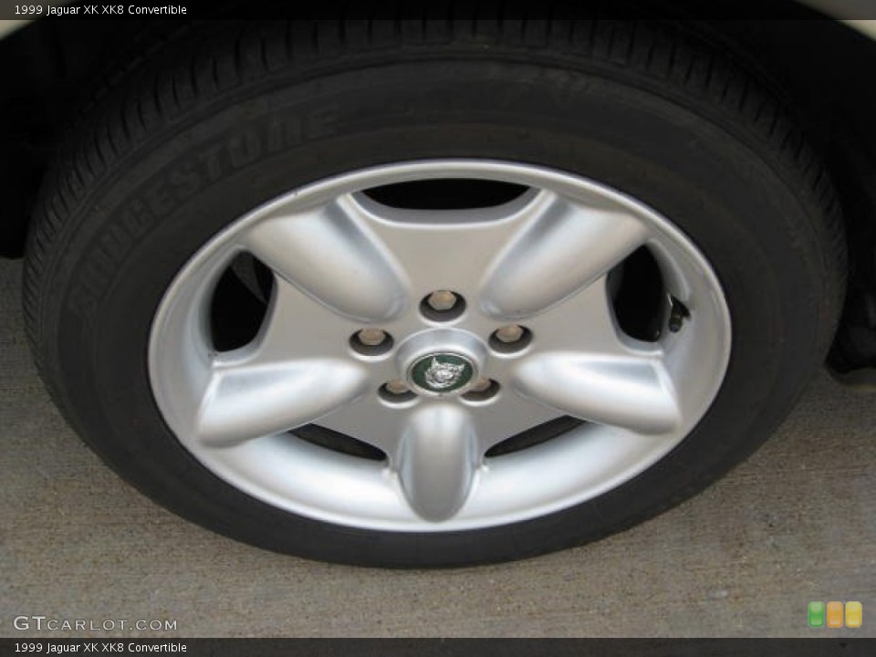 1999 Jaguar XK XK8 Convertible Wheel and Tire Photo #70533279