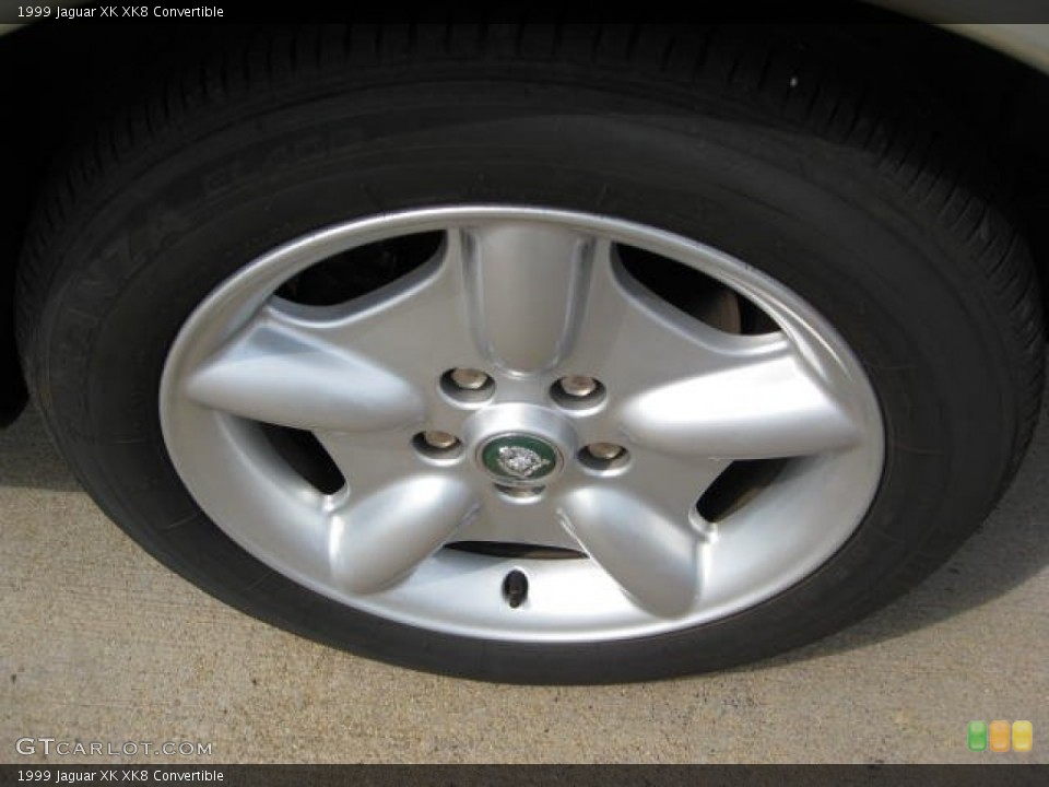 1999 Jaguar XK XK8 Convertible Wheel and Tire Photo #70533285