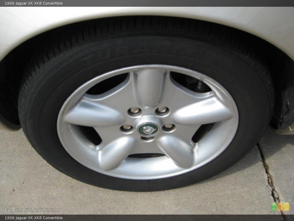 1999 Jaguar XK XK8 Convertible Wheel and Tire Photo #70533291