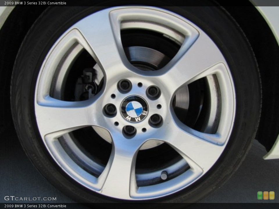 2009 BMW 3 Series 328i Convertible Wheel and Tire Photo #70537816