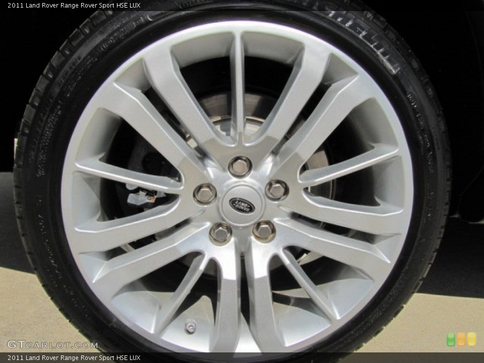 2011 Land Rover Range Rover Sport HSE LUX Wheel and Tire Photo #70538191