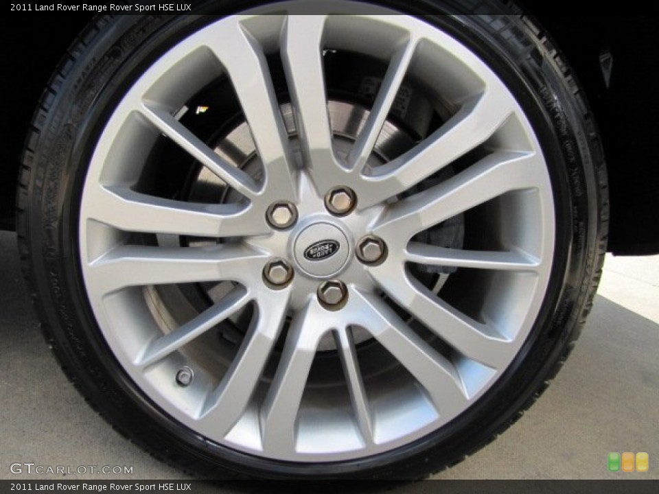 2011 Land Rover Range Rover Sport HSE LUX Wheel and Tire Photo #70538194