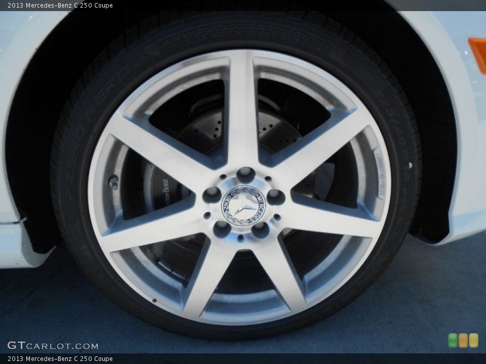 2013 Mercedes-Benz C 250 Coupe Wheel and Tire Photo #70545535