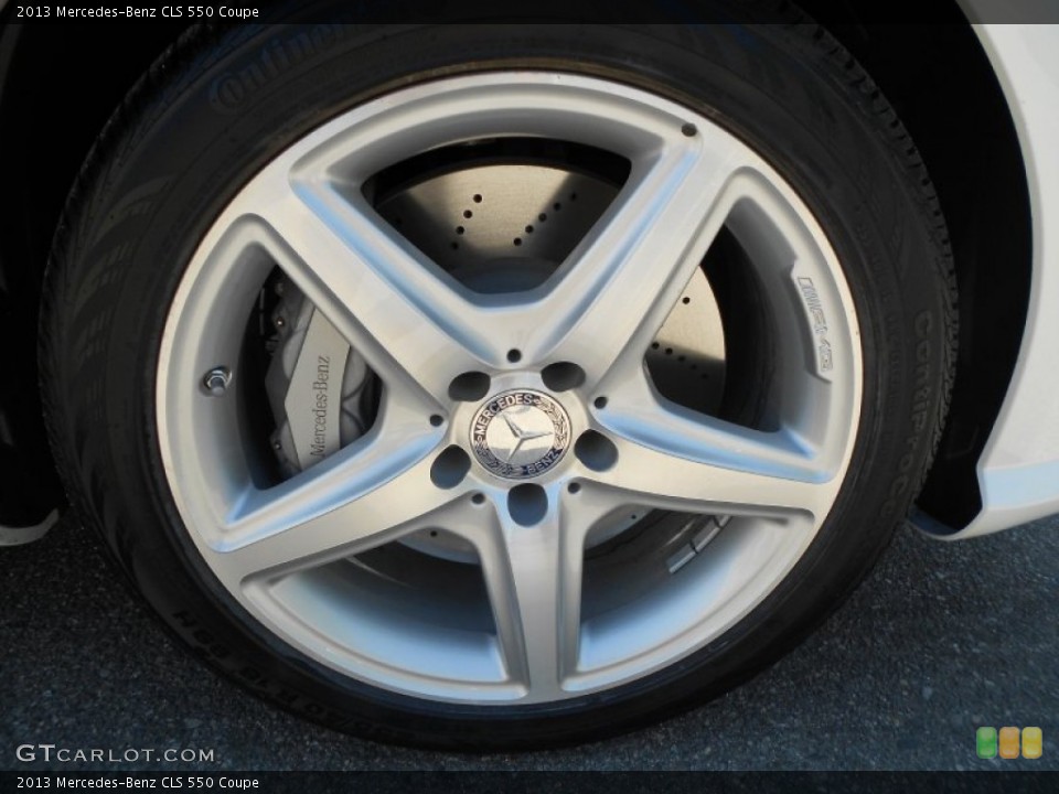2013 Mercedes-Benz CLS 550 Coupe Wheel and Tire Photo #70545991