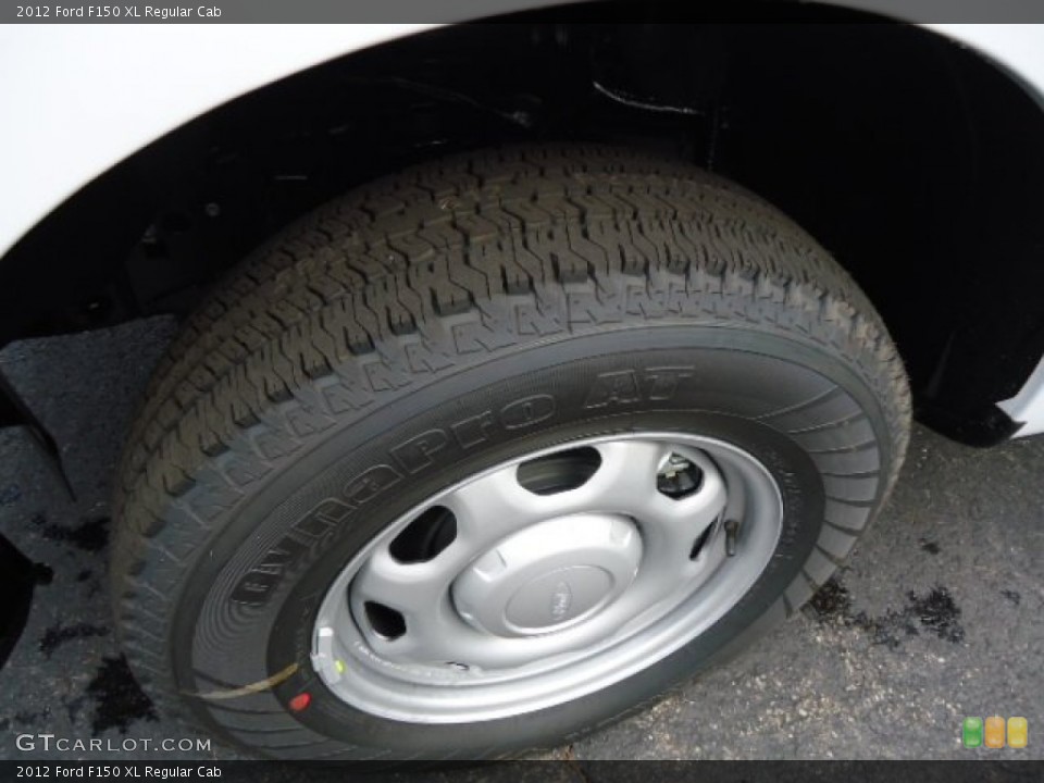 2012 Ford F150 XL Regular Cab Wheel and Tire Photo #70550224