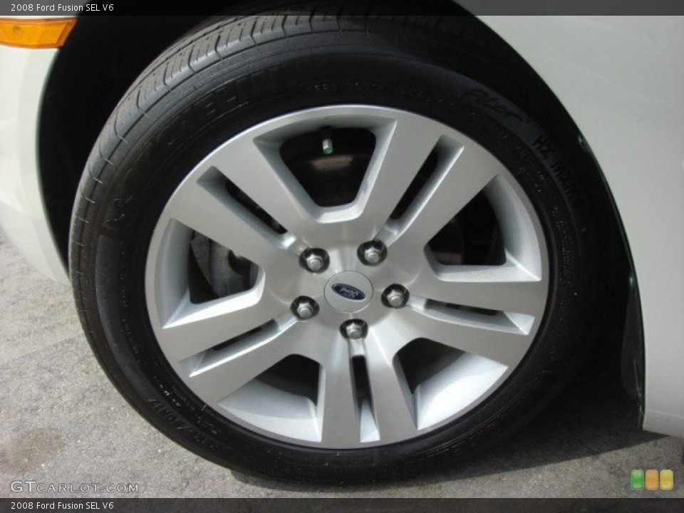 2008 Ford Fusion SEL V6 Wheel and Tire Photo #70556002