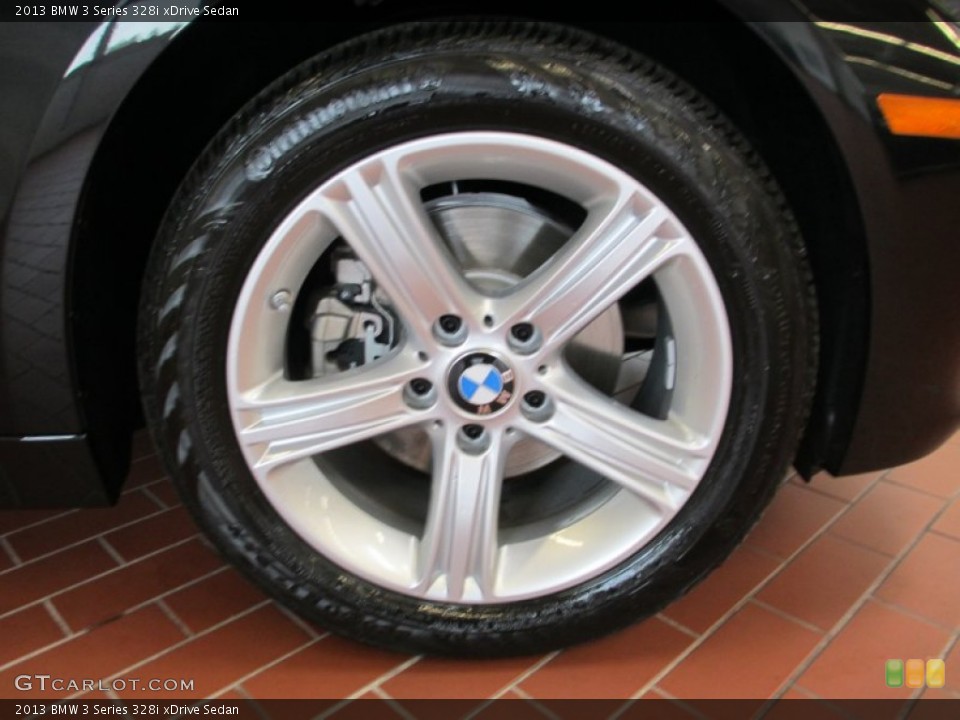 2013 BMW 3 Series 328i xDrive Sedan Wheel and Tire Photo #70557031