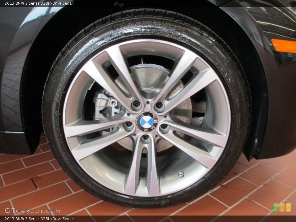 2013 BMW 3 Series 328i xDrive Sedan Wheel and Tire Photo #70557178