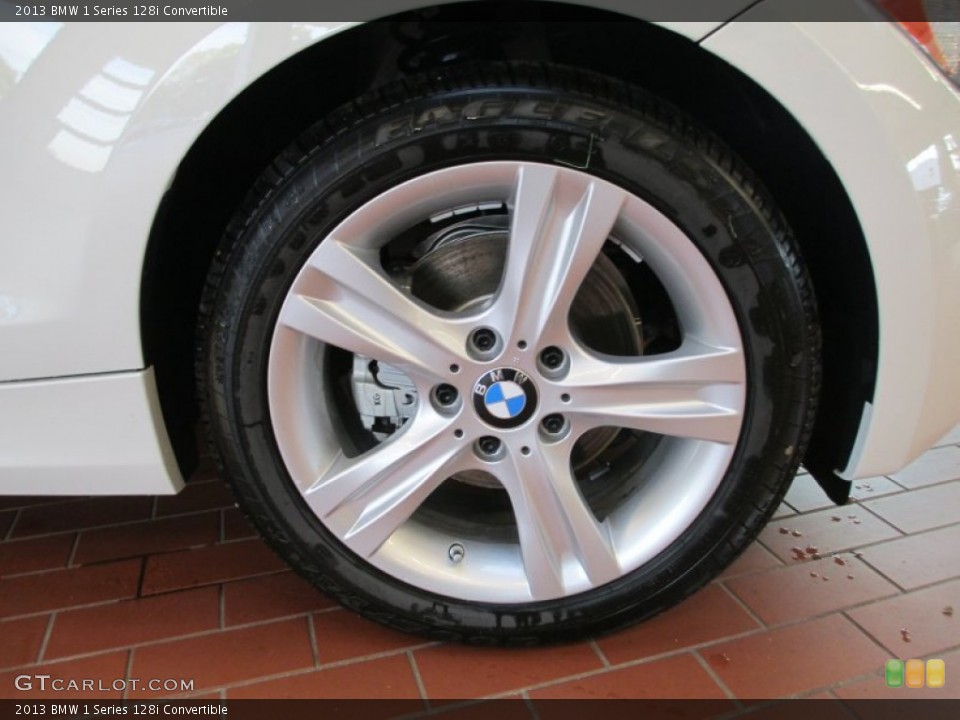2013 BMW 1 Series 128i Convertible Wheel and Tire Photo #70557472