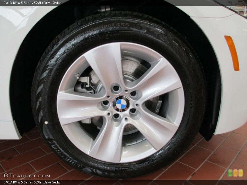 2013 BMW 5 Series 528i xDrive Sedan Wheel and Tire Photo #70557772