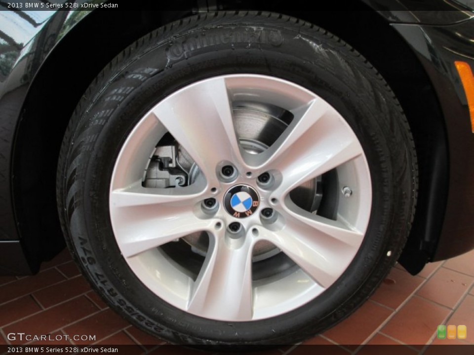 2013 BMW 5 Series 528i xDrive Sedan Wheel and Tire Photo #70557907