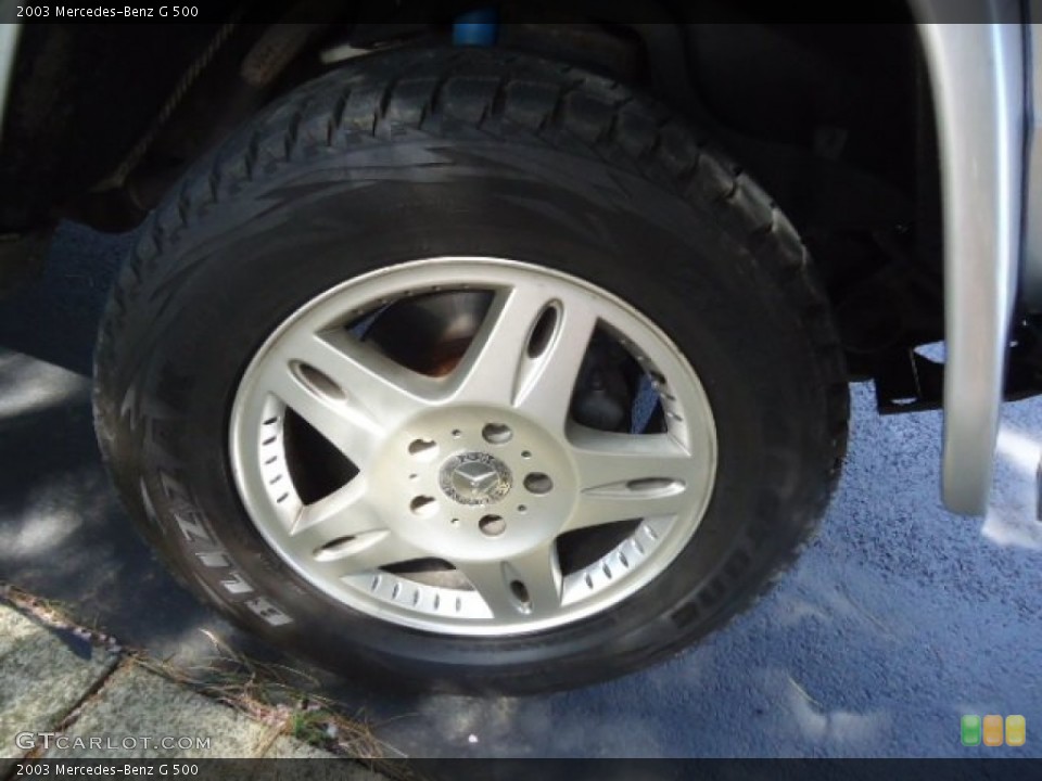 2003 Mercedes-Benz G 500 Wheel and Tire Photo #70560367