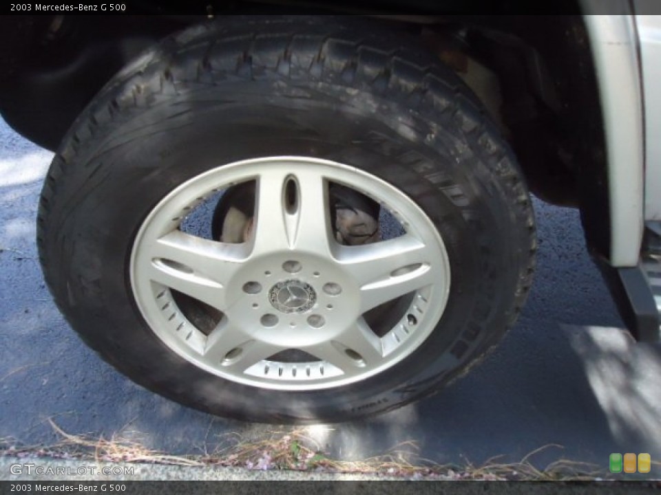 2003 Mercedes-Benz G Wheels and Tires