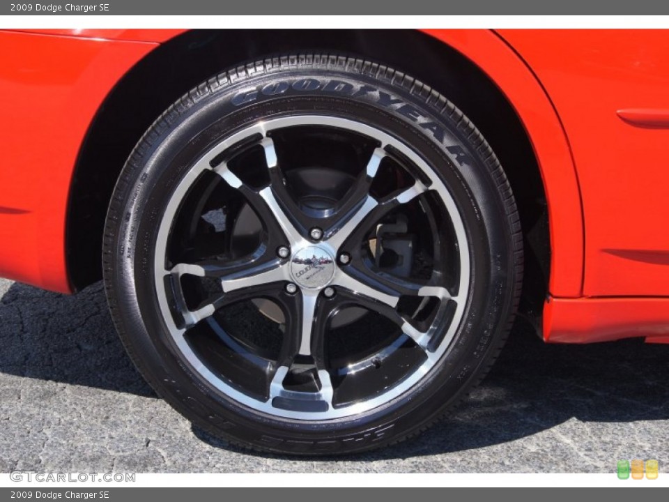 2009 Dodge Charger Custom Wheel and Tire Photo #70571880