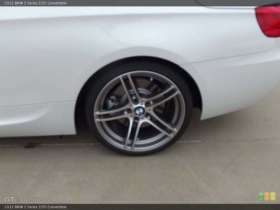 2013 BMW 3 Series 335i Convertible Wheel and Tire Photo #70581459