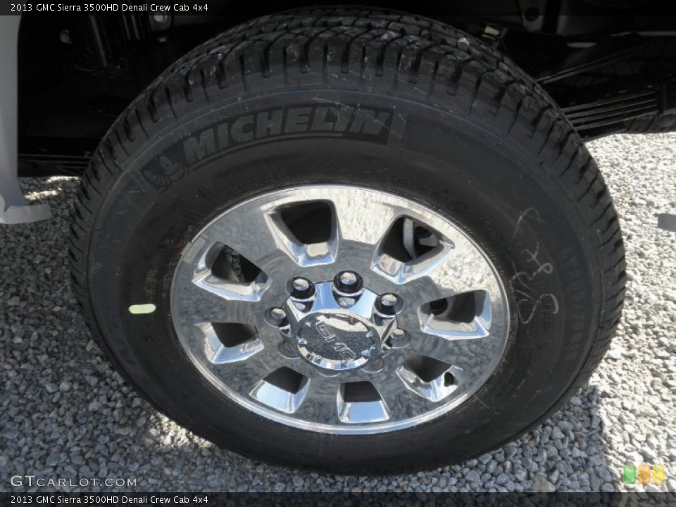 2013 GMC Sierra 3500HD Denali Crew Cab 4x4 Wheel and Tire Photo #70584423