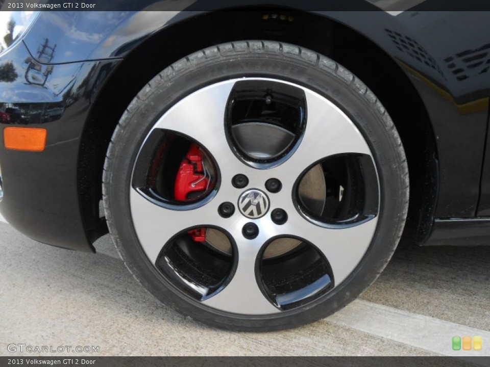 2013 Volkswagen GTI 2 Door Wheel and Tire Photo #70585971