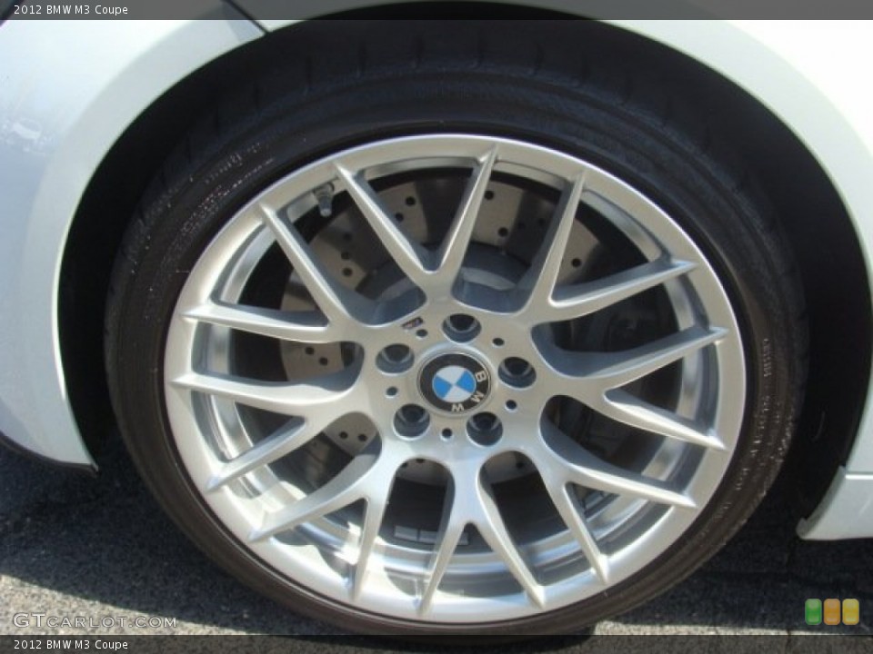 2012 BMW M3 Coupe Wheel and Tire Photo #70586472