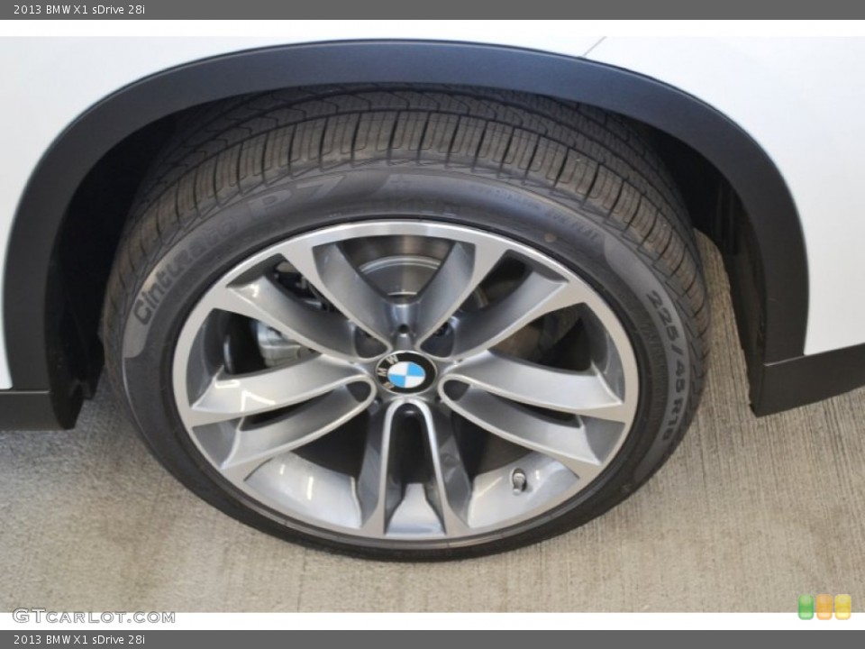 2013 BMW X1 sDrive 28i Wheel and Tire Photo #70589397