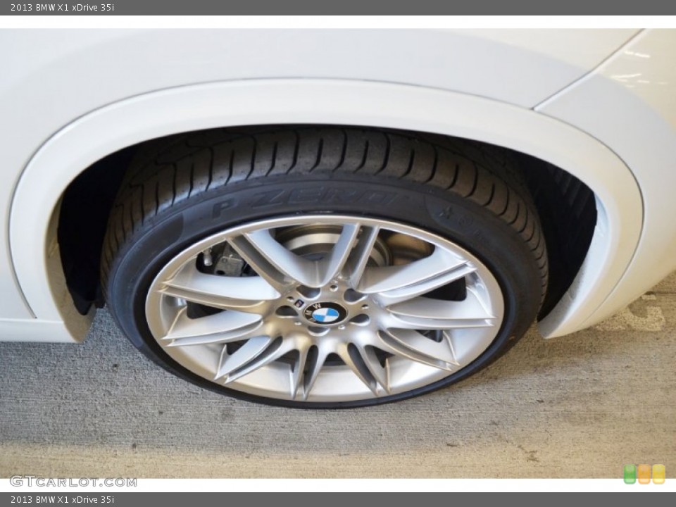 2013 BMW X1 xDrive 35i Wheel and Tire Photo #70589478