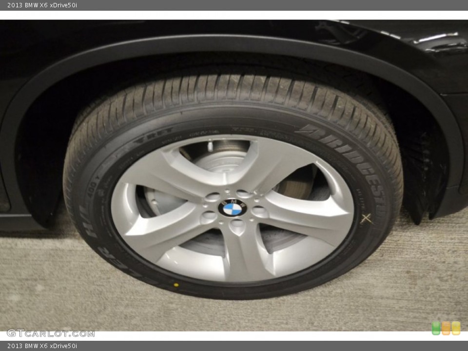 2013 BMW X6 xDrive50i Wheel and Tire Photo #70589560